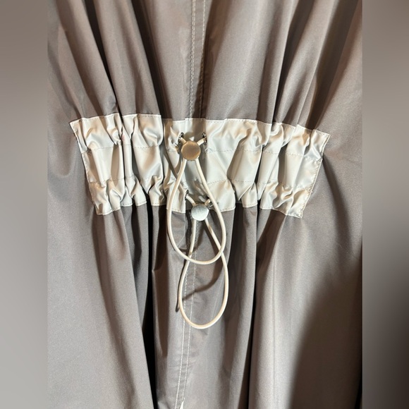 SOSKEN Sz 1-2 (Vanity) Z-Cristal Zipper Hooded Drawstring Pockets Raincoat - Picture 5 of 9